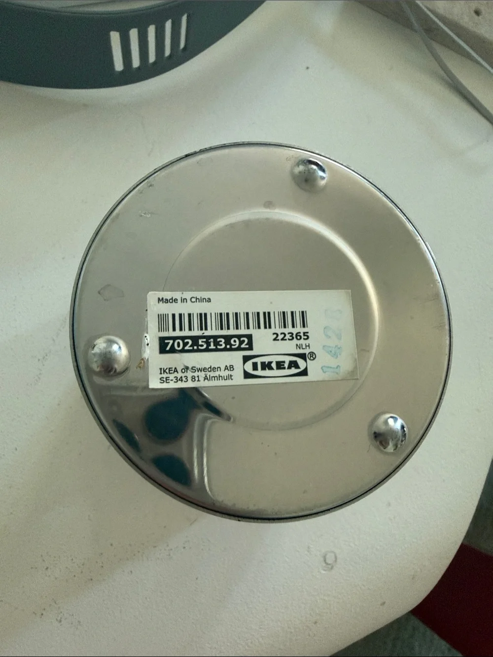 IKEA Stainless Steel Perforated Tealight Holders - Silver